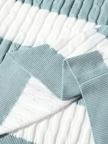 Claim Dot Men Striped Short Sleeve Knitted Polo Shirt For Spring And Summer - Multicolor - View 7