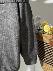 Tommy Hilfiger STITCH BOAT - Maglione - beige/marrone chiaro Tommy Hilfiger STITCH BOAT - Maglione - beige/marrone chiaro