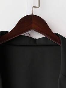 Rometta Plus Size Solid Color Button Front Long Sleeve Top & Pleated Skirt 2 Pieces Set Fall Cloth For Women