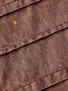 SHEIN MOD Jeans casuales y versátiles de pierna ancha y bolsillos para mujer - Marrón - Ver 3