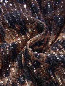 ROMWE Hippie Women's Y2K Sexy Christmas Party Deep V Vintage Plunging Neckline Backless Streetwear Strapless Tank Top With Leopard Print Shorts (Includes Bandeau Bra)