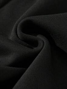 SHEIN Playful Pals 5条装女婴休闲舒适纯色运动裤，秋冬季保暖柔软 - 彩色 - 查看 3