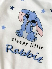 3pcs Newborn Baby Cute Rabbit Full Print Romper Set, Comfortable Home Outfit, Spring/Autumn Baby Bunny Print Romper Newborn Clothes Unisex Newborn Cotton Clothes Newborn Baby Boy Romper Long Sleeve Long Pants Romper