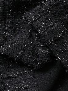 Livesso Bộ 2 món áo vest không tay và quần dài thường ngày cho nữ, mùa thu - màu đen - Xem 7