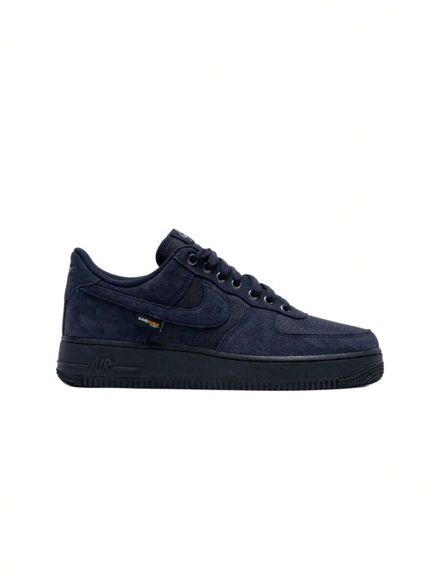 Nike Giày thể thao nam Air Force 1 '07 màu Dark Obsidian / Dark Obsidian-Black HQ3822 - Đen huyền/Đen/Xám khói/Đen huyền - Xem 1