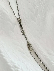 GlowEve 女士时尚休闲秋冬纯色提花加厚宽松两件套：超大落肩长袖全拉链前连帽夹克和高腰抽绳直筒裤