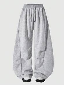 Sparklyn 少女宽松休闲运动裤，美式宽松筒裤，百搭休闲慢跑裤，适合春秋季日常穿着