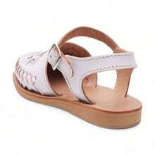 Kids Flat Sandals - White - View 3