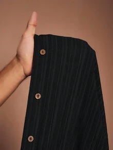 Veslaya Plus Size Women's Summer Versatile Casual All-Match Beach Elegant Ruffle Tie Front Short Sleeve Dress