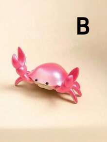 1PC Multifunctional Crab Shape Phone Stand Pen Holder Desk Organizer Creative Desktop Decor For Home Office Study Room Gift For Men Women Birthday Christmas Valentine Day Gift Novelty Home Decoration