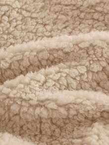 Cozy Pixies 新生男宝宝熊图案3D耳朵连帽加厚长袖连体衣 - 杏色 - 查看 7