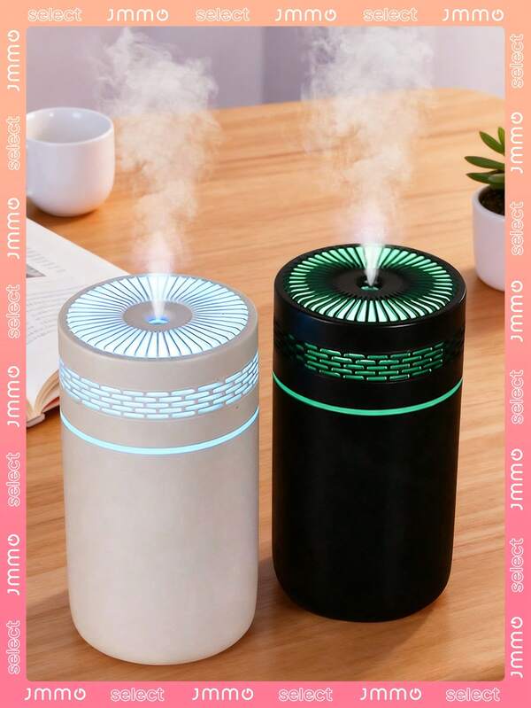 JMMO New Car Humidifier, Fine Mist Spray, Home Bedroom Aroma Diffuser Lamp, Tabletop Quiet Mist Humidifier, USB Powered, Battery-Free, Suitable For Travel, Home, Bedroom, Office And Air-Conditioned Rooms