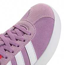 Adidas VL Court 3.0 Kids' Sneakers Preloved Purple / Cloud White / Lucid Red JS3761 - PrelovedPurple/CloudWhite/LucidRed - View 2