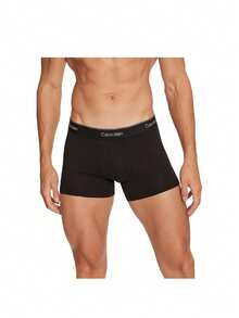 Calvin Klein 3 Pack Men's Boxer Briefs - Black - View 3