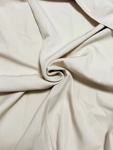 Roveilla Đầm midi tay dài xẻ tà cổ vuông thanh lịch, trang trọng, công sở, đi làm, tiệc tùng, nghỉ dưỡng, lãng mạn kiểu Sicilia cổ điển dành cho giáo viên cỡ lớn, màu mơ - Màu be - Xem 10