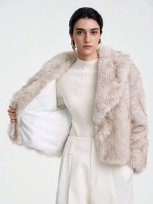 SHEIN LUNE Poncho réversible à carreaux vintage pour femmes, coupe régulière pour les déplacements, les sorties, les fêtes. Convient pour Halloween, Noël, Nouvel An, Thanksgiving, manteau d'hiver en laine - Blanc - Voir 8