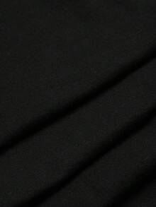 EURMUSE Men Letter Printed Regular Hoodie Set - Grey - View 5