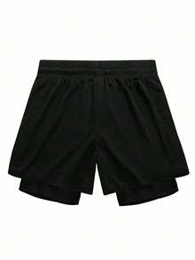Gym Rark Bộ đồ thể thao nam gồm áo thun tay ngắn raglan in họa tiết hình học và quần short cạp chun có dây rút, bộ tập luyện tay ngắn, quần short tập gym, bộ chạy bộ, áo tập gym, bộ đồ tập thể dục. - màu đen - Xem 5