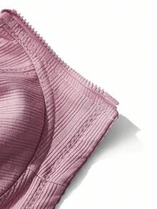 Moonlight&Mama 1pc Maternity Underwear With Front Zipper - Dusty Pink - View 4