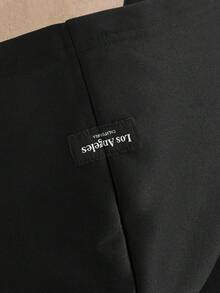 HIMLAND Men's Casual Daily Letter Graphic Pocket Hoodie, Autumn, For Fall Winter