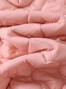 Cozy Pixies Bộ đồ liền thân dài tay có mũ lót giữ nhiệt cho bé gái, thoải mái và đa năng, thích hợp cho mùa đông, màu hồng Bộ đồ liền thân dài tay có mũ lót giữ nhiệt cho bé gái có mũ lót giữ nhiệt có mũ trang trí nơ, thoải mái và thích hợp cho mùa đông, màu hồng - Hồng - Xem 9
