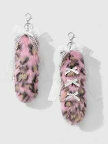 ROMWE Kawaii Bag Charms - Pink - View 1