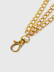 ROMWE Grunge Punk 1 件女士星星装饰多层裤链 - 金色十字架三層褲鏈 - 查看 4