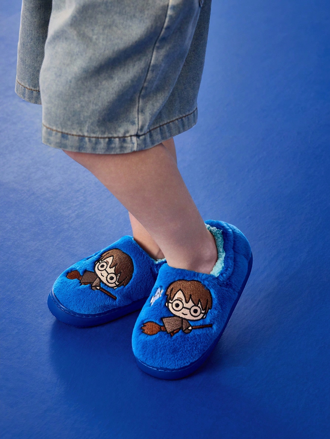 أحذية منزلية ناعمة ودافئة للأطفال والأولاد، مزينة...