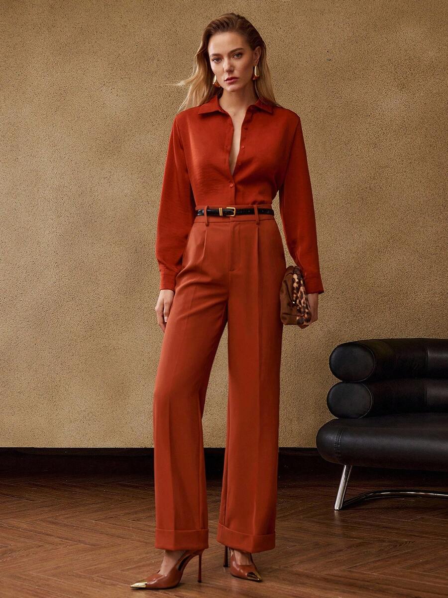 MOTF PREMIUM FALL WINTER PRESS CREASE SUIT PANTS