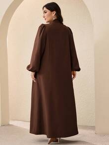 Al Najma Plus Size Women's Turkish Maxi Dress & Arabic Traditional Abaya