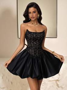 Vowa تنورة توتو فرنسية أنيقة وجذابة على طراز الباليه، مناسبة للمناسبات الرسمية للبالغين، حفلات التخرج، أعياد الميلاد، الحفلات، مهرجانات الموسيقى، حفلات الزفاف وغيرها من المناسبات الرسمية، فستان عروس، فستان حفلة