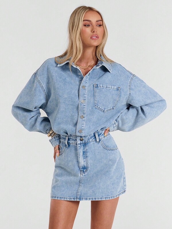 Avantive Tenues d'automne et d'hiver, Halloween, Noël, Nouvel An, Sortie, Remise des diplômes, Bal de promo, Élégante, Formelle, De luxe, Chic, Décontractée d'affaires, Anniversaire/Bureau, Concerts country, Sorties en boîte de nuit, Sexy, Western, Vêtements de travail, Streetwear, Vintage, Festivals, Cocktails, Rave, Bal de promo, Hawaï, Aéroport, Drôle, De base, Brunch, Style années 2000, Moulante, Style "Old Money", Église, Bal de retour, Classe, Fête, Modeste, Soirée, Automne, Hiver, Bleu délavé, Style cowgirl, Manches longues, Forme A, Robe en jean ample