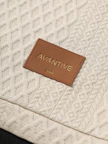 EGENSIO 男士字母印花撞色长袖运动衫和慢跑裤休闲套装，秋季 - 彩色 - 查看 4