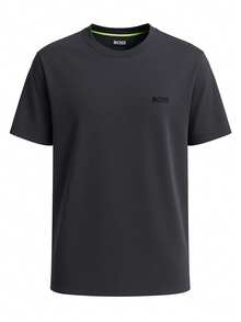 Hugo Boss Men's T-Shirts Grey - Dark Grey - View 4