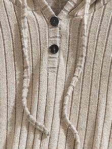 Rusticease 大码女式秋冬乡村休闲长袖纯色卫衣，秋冬外出，2025新款，连帽上衣，简约时尚，适合日常穿着，圣诞节，新年，舒适透气 - 杏色 - 查看 4