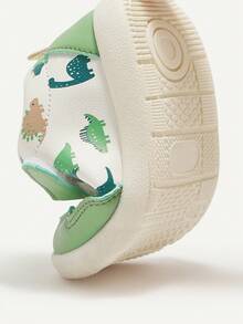 Cozy Pixies 一双男童四季通用恐龙印花可爱甜美风格日常休闲鞋（款式随机）婴儿运动鞋 - 綠色 - 查看 8