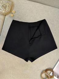 INAWLY Pantaloncini casual di colore unito da donna, alla moda per l'estate