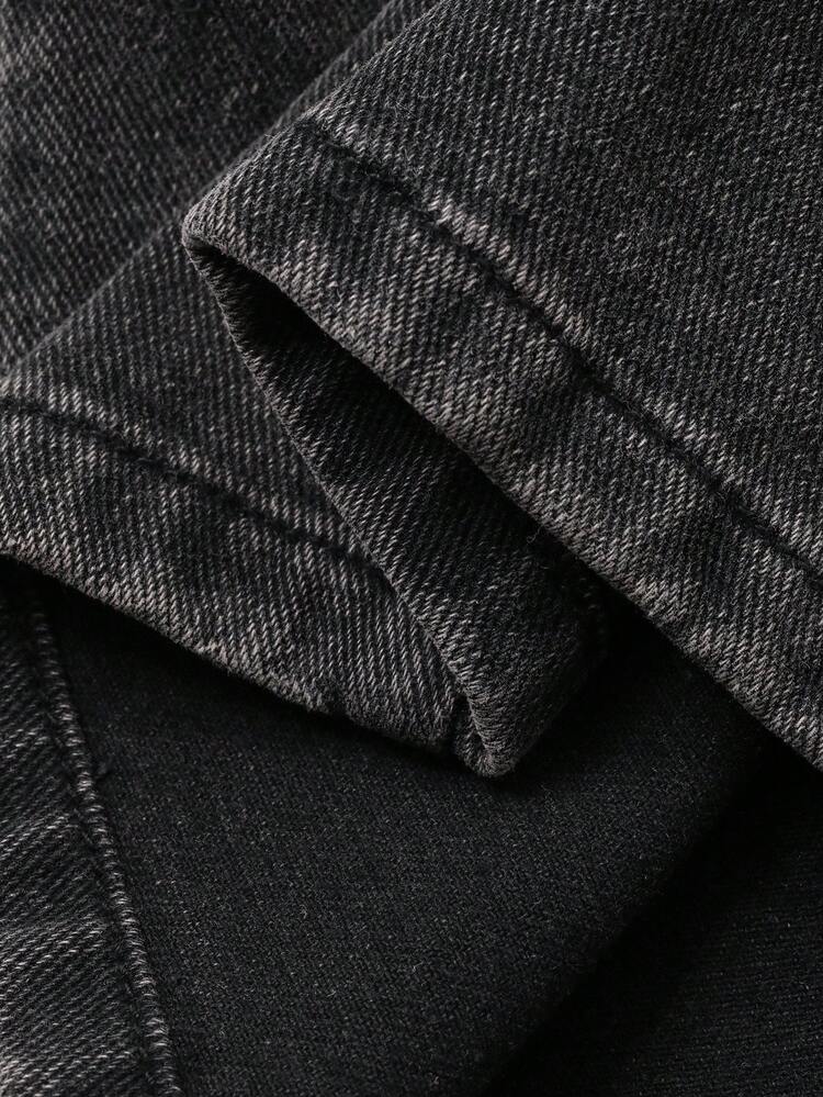 Tween Girls' Elastic Waist Pockets Wide Leg Loose Casual Jeans