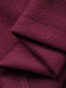 Vivie Lora Women's Elegant Solid Color Coat And Skirt 2 Pieces Set, Autumn/Winter Lounge Sets For Women - Purple - View 3