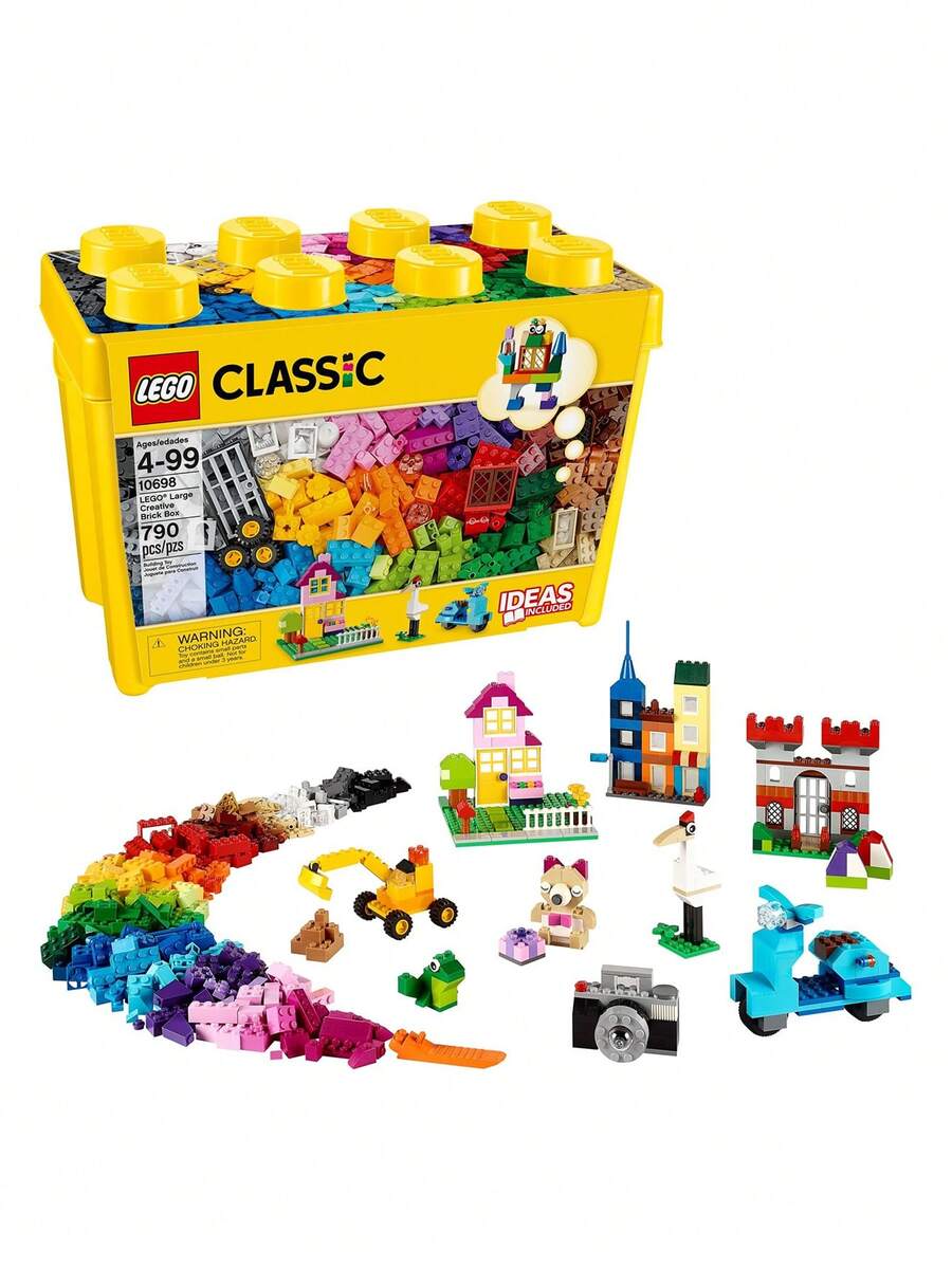 10698 Classic DIY Various Shapes Adult Building Block Set, Suitable As Gift - Multicolor - View 1