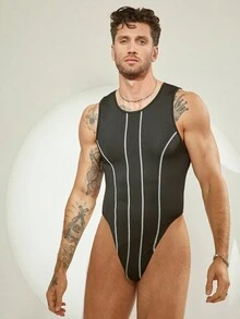 FeverCity Outdoor Casual Sports Slim Fit Sleeveless Men Jumpsuits