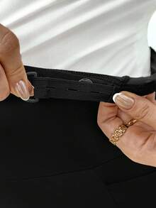 SHEIN Fall Clothes,Autumn Clothes,Maternity Autumn/Winter Clothes  Maternity Plus Size Casual Solid Color Flare Pants Maternity Pants Pregnancy Pants Plus Size Flare Pants Pregnancy Clothes Plus Size Bell Bottoms Bell Bottom Pants