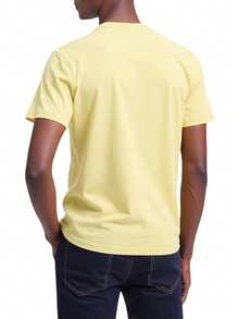 Hugo Boss Men's T-shirts Yellow - Amarillo - Ver 2