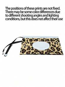 SHEIN 1 件桌面湿巾收纳袋、湿纸巾容器、浴室纸巾悬挂整理袋、旅行便携式收纳、湿巾携带袋、婴儿湿巾包、便携式翻盖可重复密封 EVA 湿巾补充袋、塑料翻盖纸巾包装袋、压花链防水纸巾包装袋、居家旅行必备 - 彩色 - 查看 16