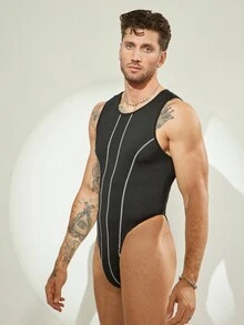 FeverCity Outdoor Casual Sports Slim Fit Sleeveless Men Jumpsuits