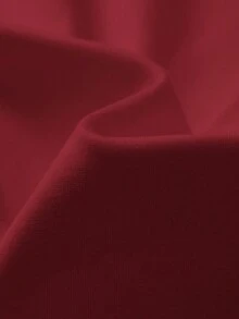 SHEIN EZwear 女士圆领休闲修身长袖T恤三件套，黑色，杏色，酒红色，秋冬 - 彩色 - 查看 12