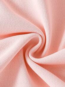 Genkimix Kids 少女白色可爱蕾丝蝴蝶结丝带连帽夹克 - 珊瑚粉 - 查看 7