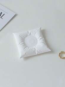 1pc - Minimalist White Decorative Ornaments Background, Wavy, Asymmetrical Staircase Style, Cosmetics, Jewelry Photo Props Photography Decorative Ornaments Background. - Multicolor - View 9