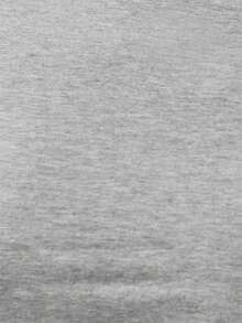 MUSERA ESSENTIALS Cotton Blend Fitted Long Sleeve Crewneck Top Basic Essential Spring Summer Holiday - Grey - View 6