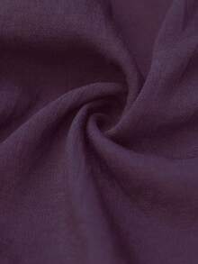 EMERY ROSE Plus Size Casual Solid Color Lantern Pants - Violet Purple - View 5